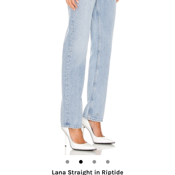 Agolde lana jeans in ripetide - Picture 3 of 5